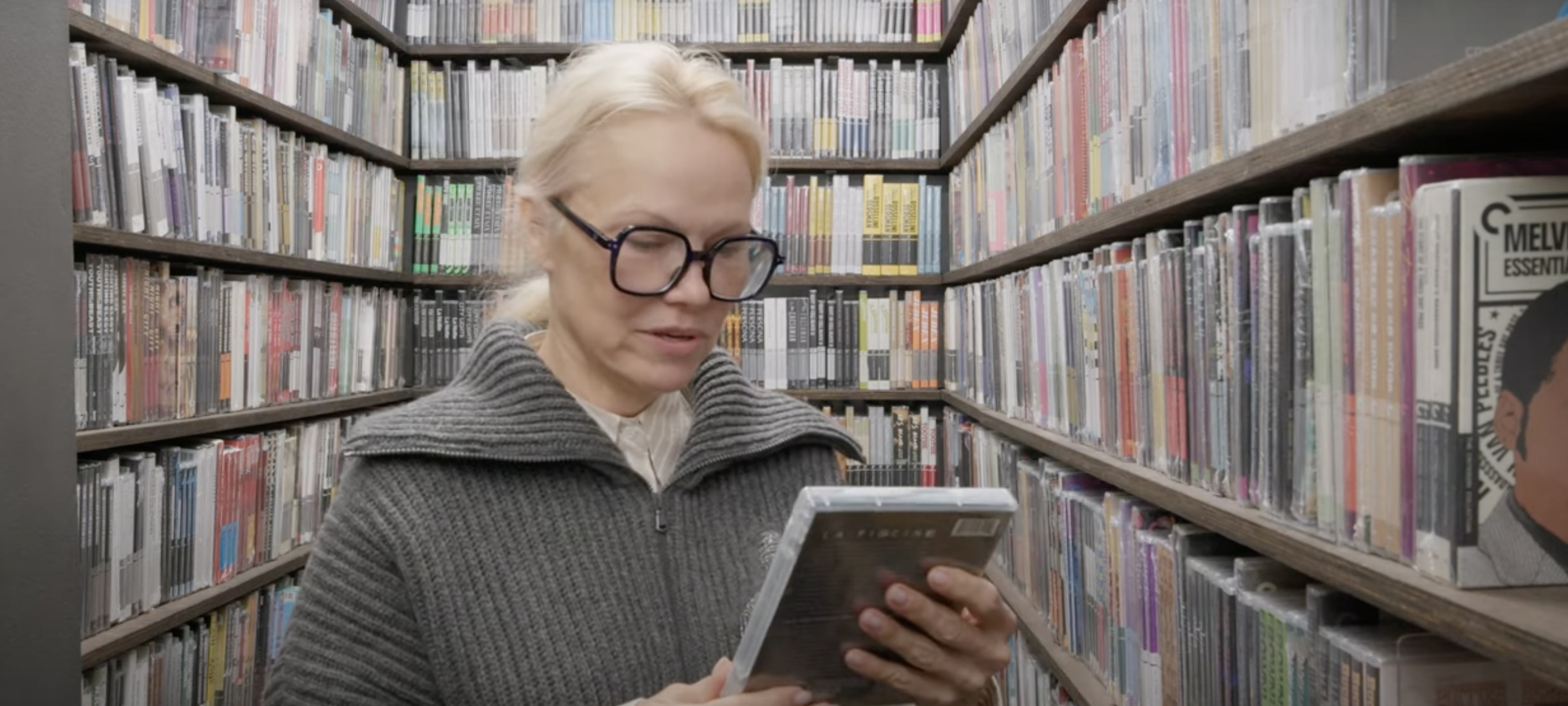 Pamela Anderson in the Criterion Closet